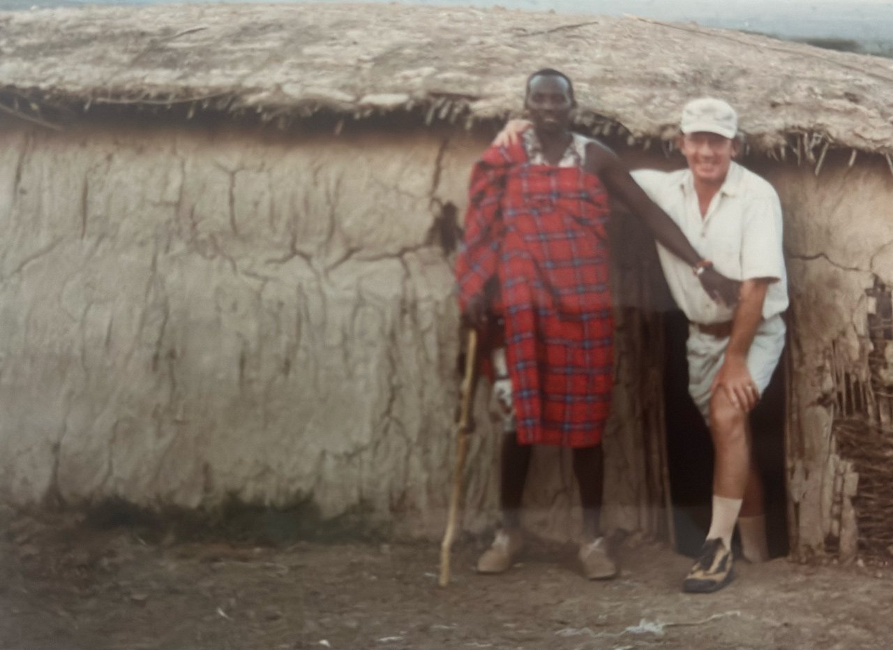 Maasai chief, in Maasai Mara 