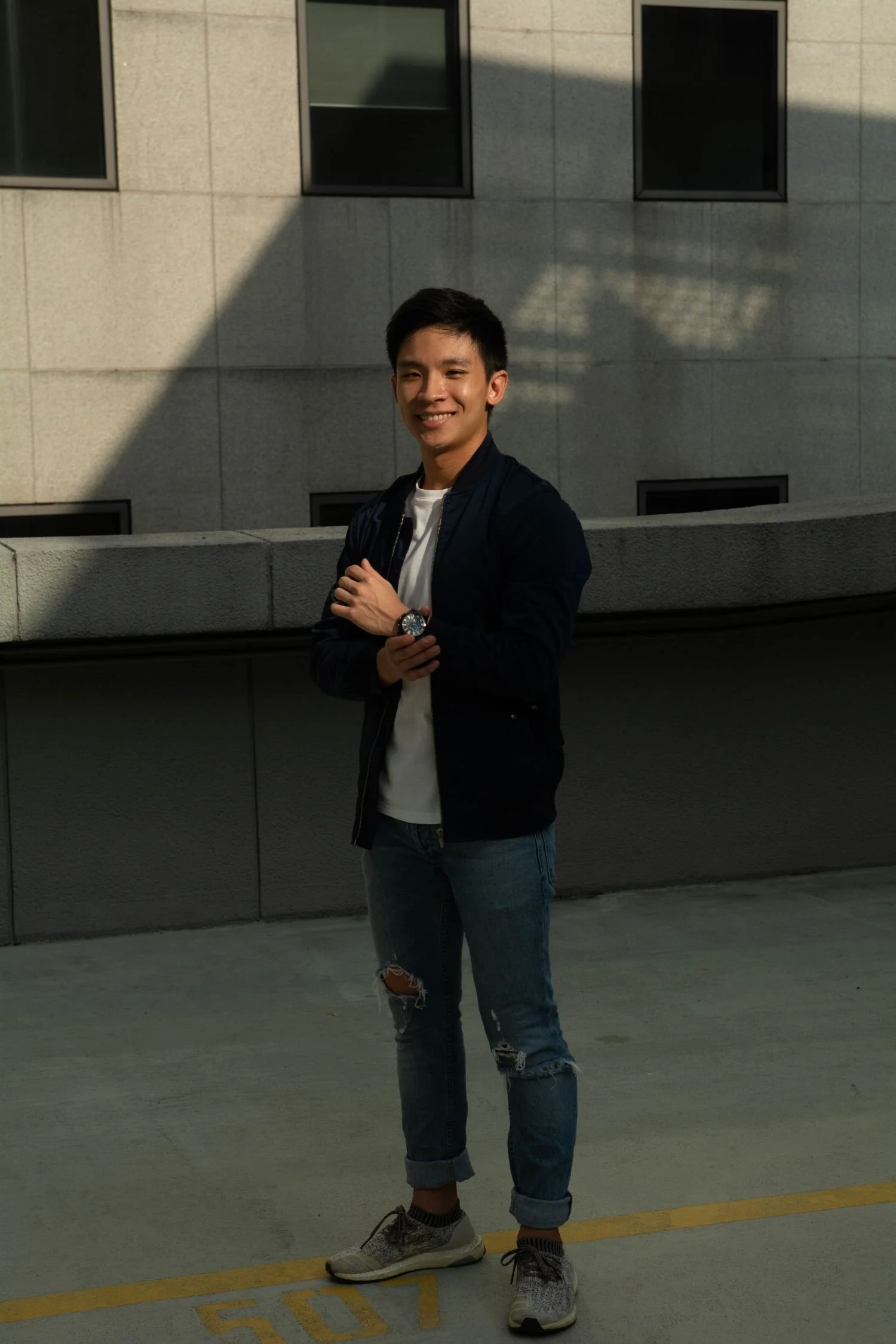 Portrait of Jerryl Tan, Singapore corporate magician and illusionist