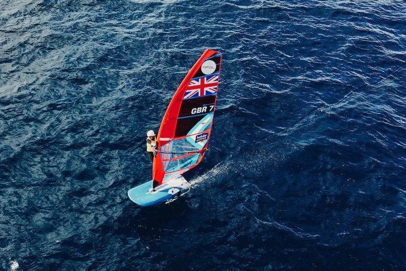 Emma competing at the European Championship in Italy