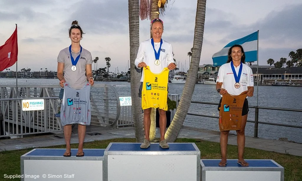Emma wins 2026 Long Beach Olympic Class Regatta in Los Angeles Photo © Simone Staff