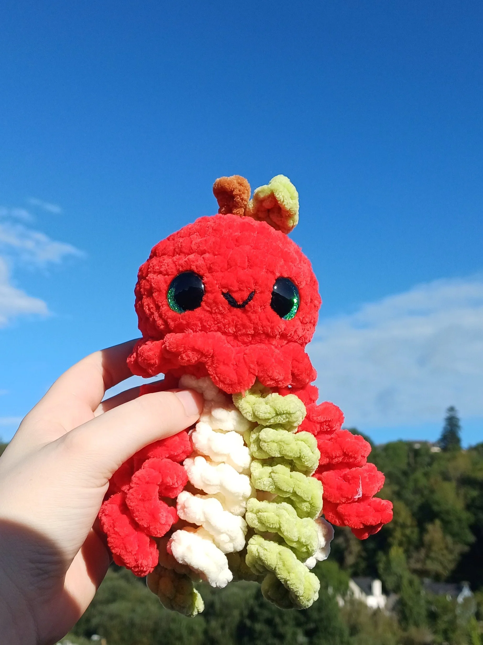 Méduse fruit au Crochet