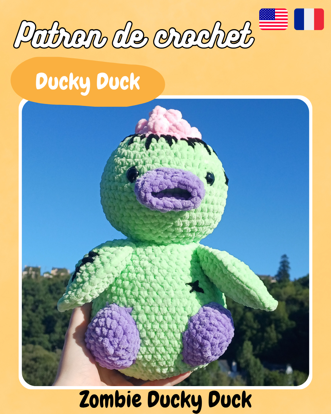 Patron de Ducky Duck le zombie