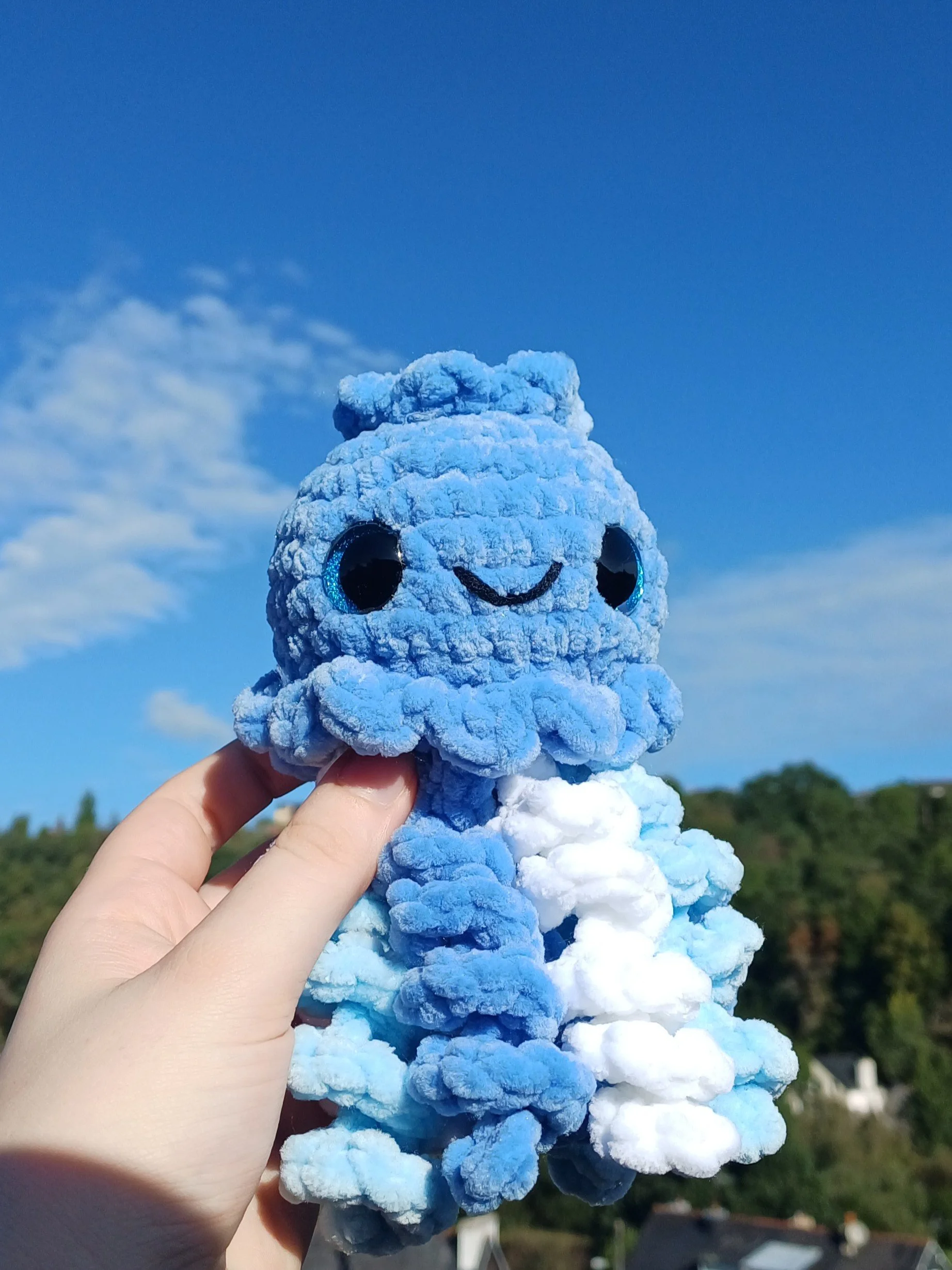 Méduse fruit au Crochet