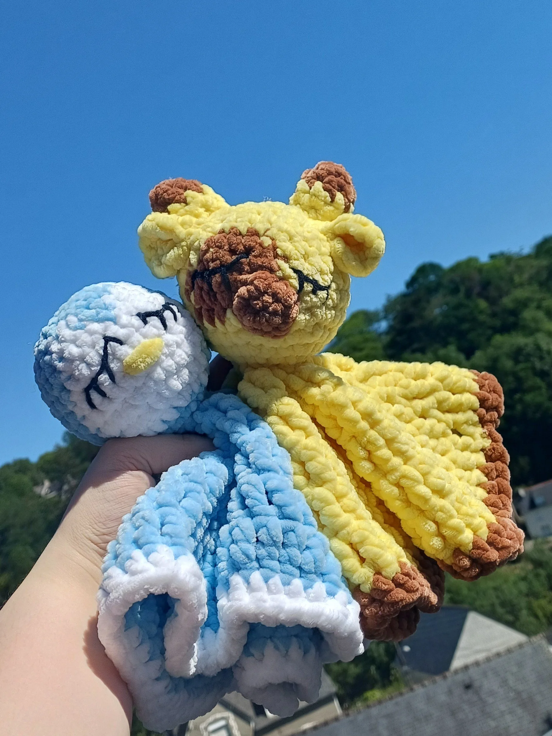Duo de Doudous en Crochet