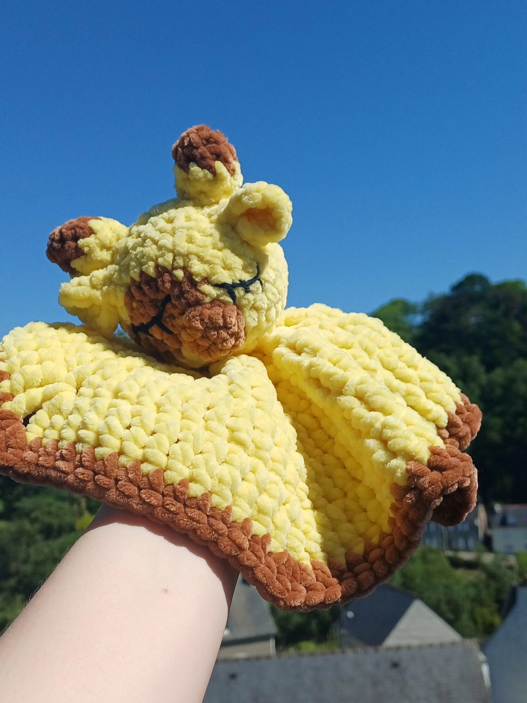 Doudou Girafe en Crochet