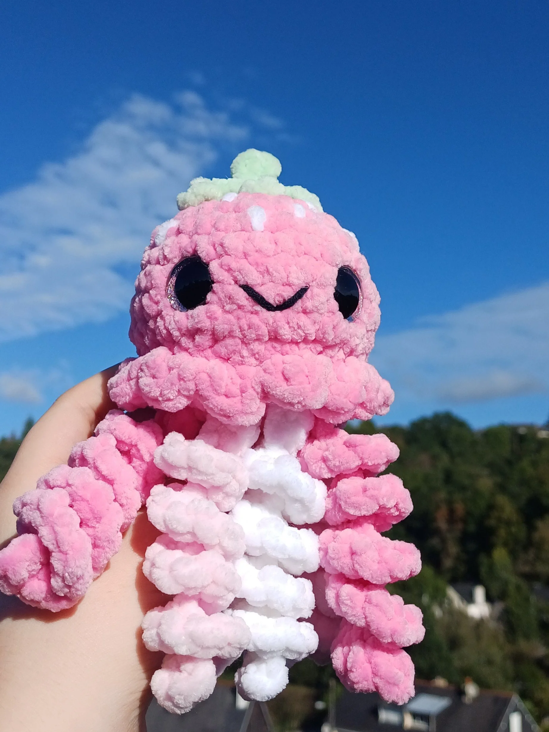 Méduse fruit au Crochet