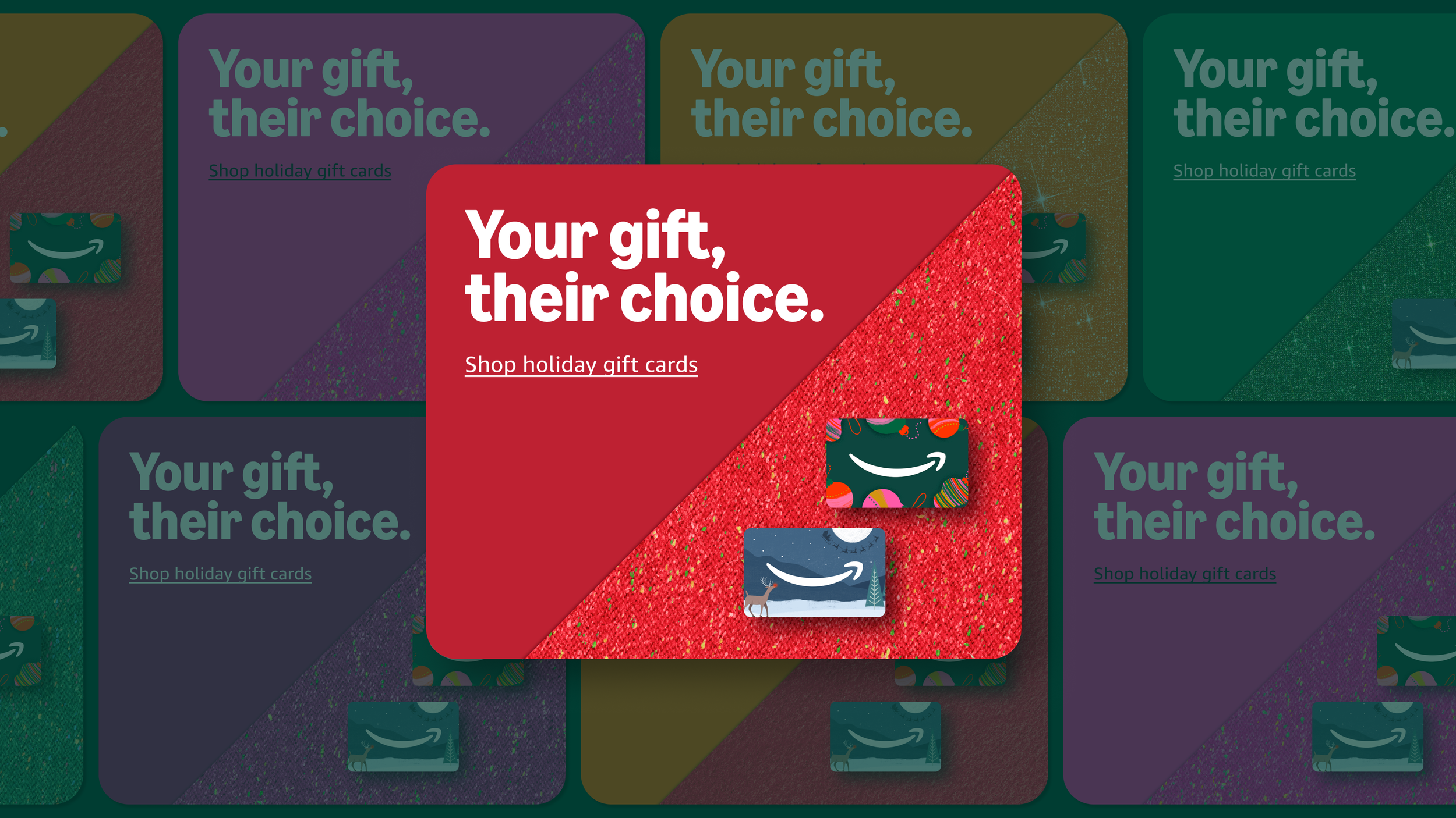 Amazon Gift Card Holiday Campaign