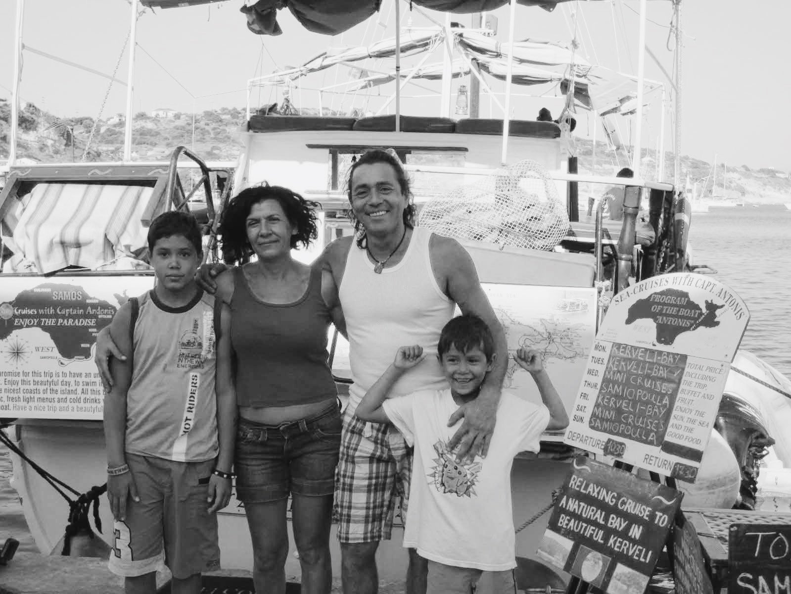 Antonis and his family
