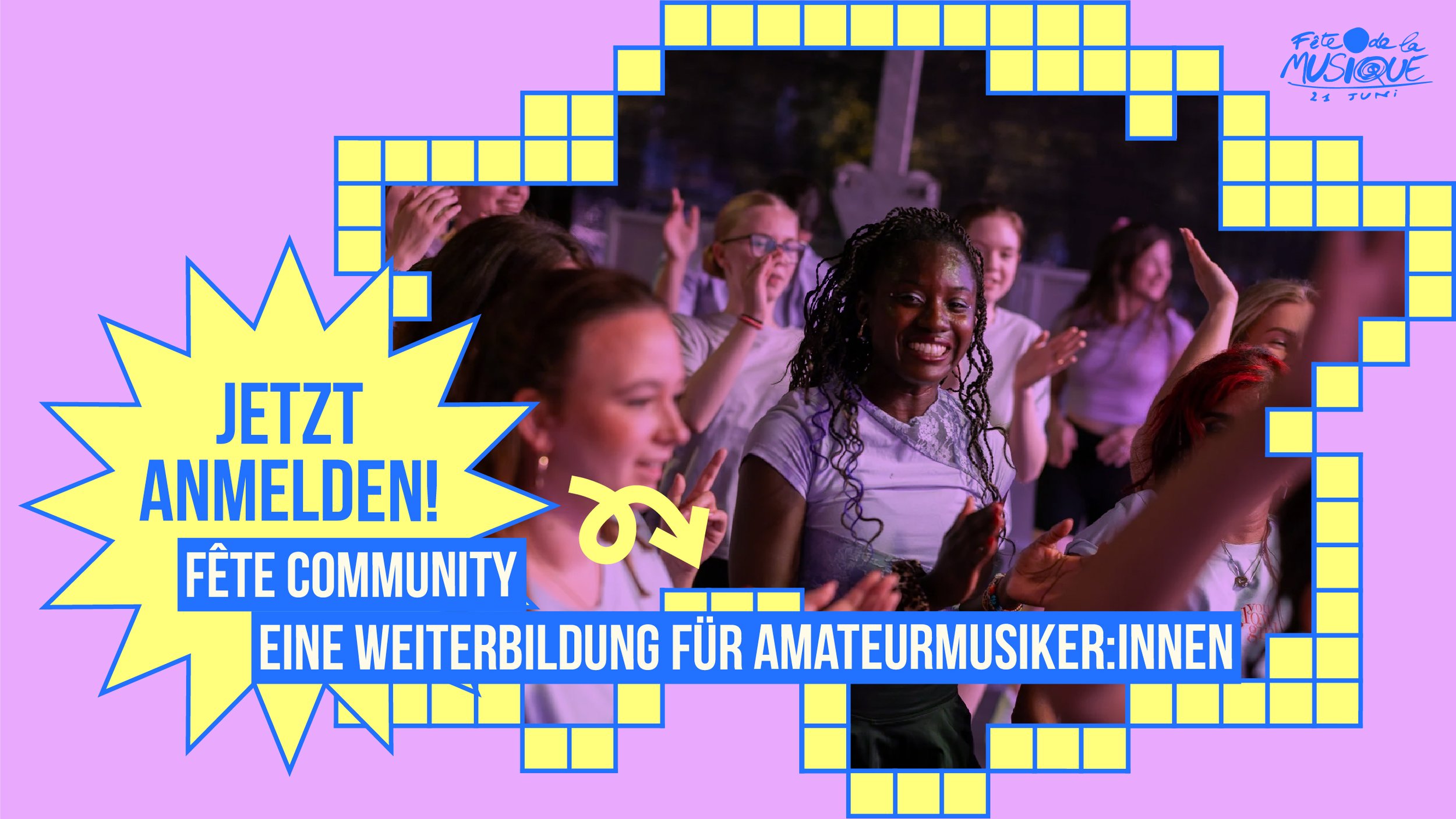 Erste Weiterbildung der Fête de la Musique Deutschland startet bald! FÊTE COMMUNITY 2027: Mit Musik neue Menschen erreichen