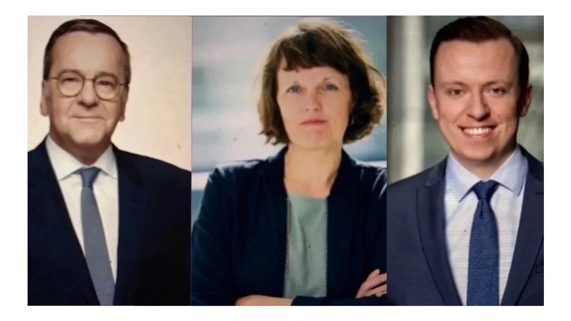 Boris Pistorius, Swantje Michaelsen und Adis Ahmetovič