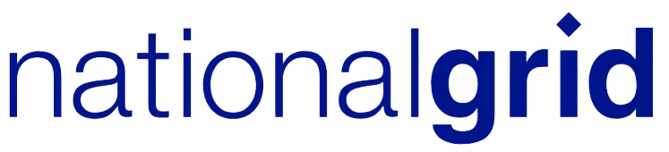 Logo with the words "nationalgrid" in lowercase blue font.