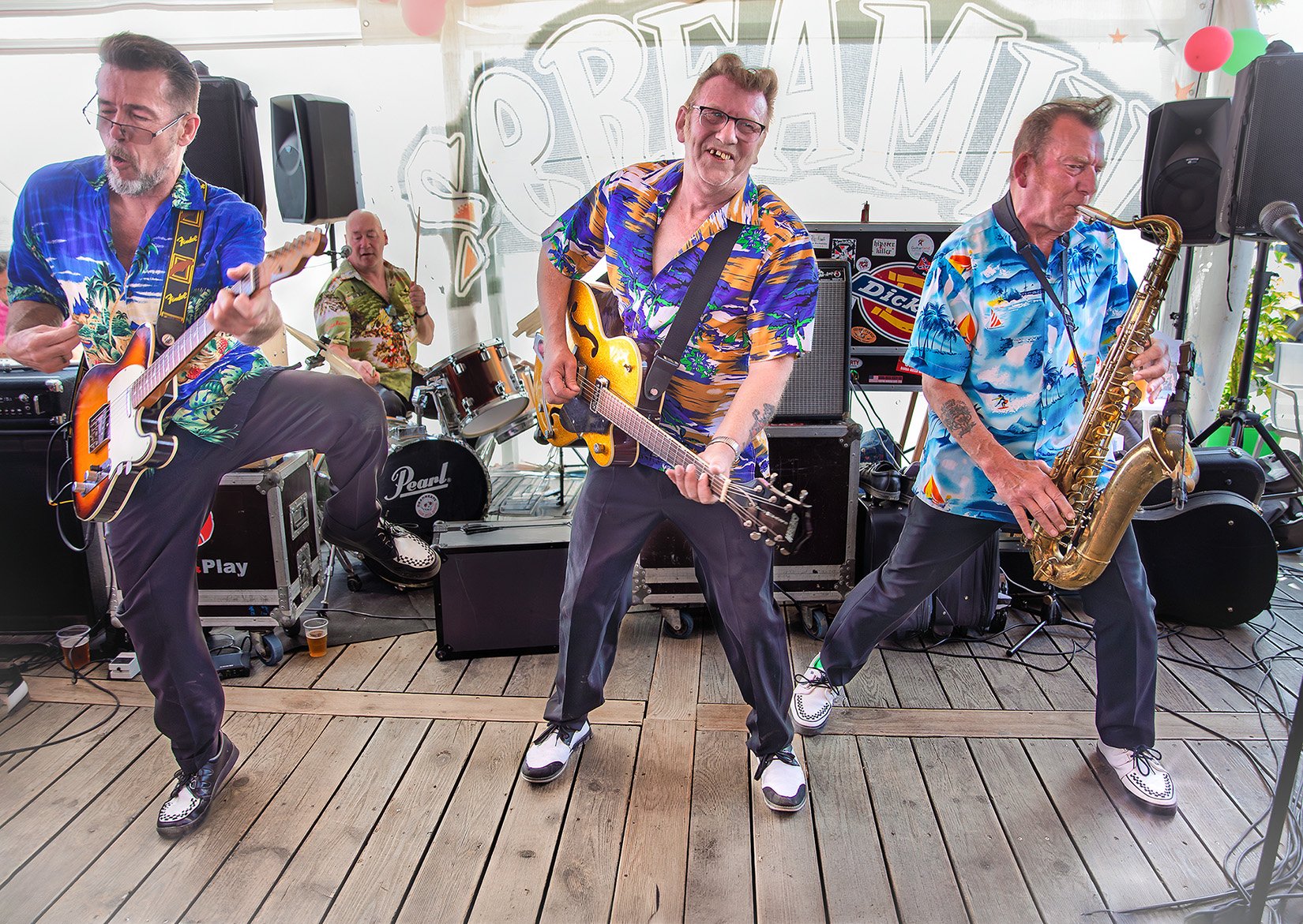 LUCAS AND THE DYNAMOS
Screaming – Rock-a-billy Festival, Calella, Spain 2023