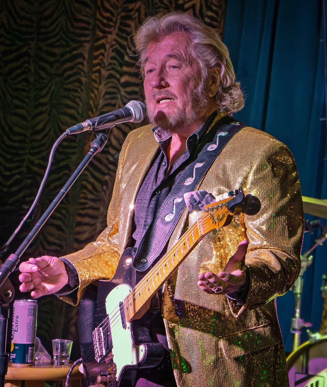 Jerry Phillips, son of Sun Records founder Sam Phillips, at Hernando’s Hide-A-Way, Memphis, Tennessee, 2025.