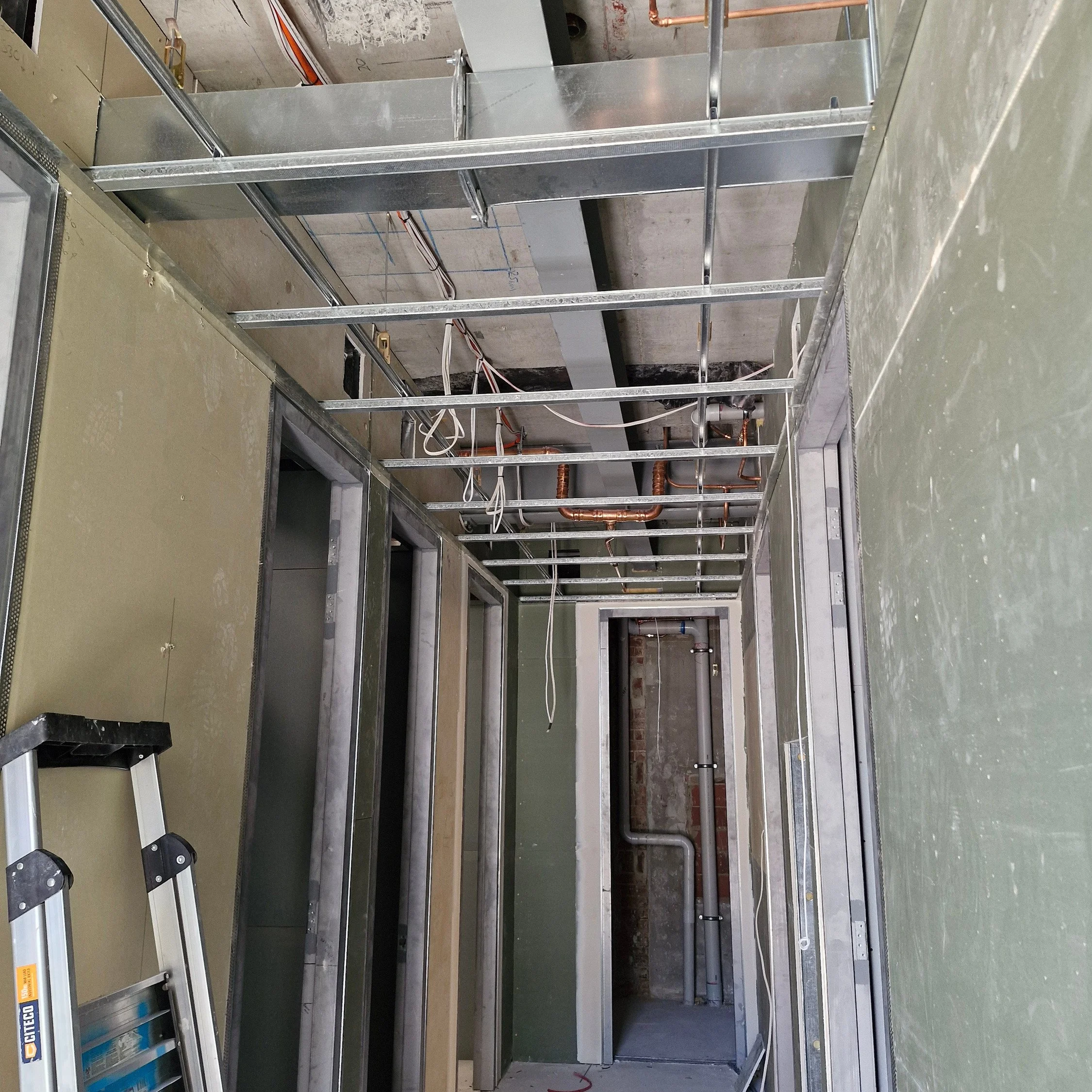 Suspended ceiling install in Perth