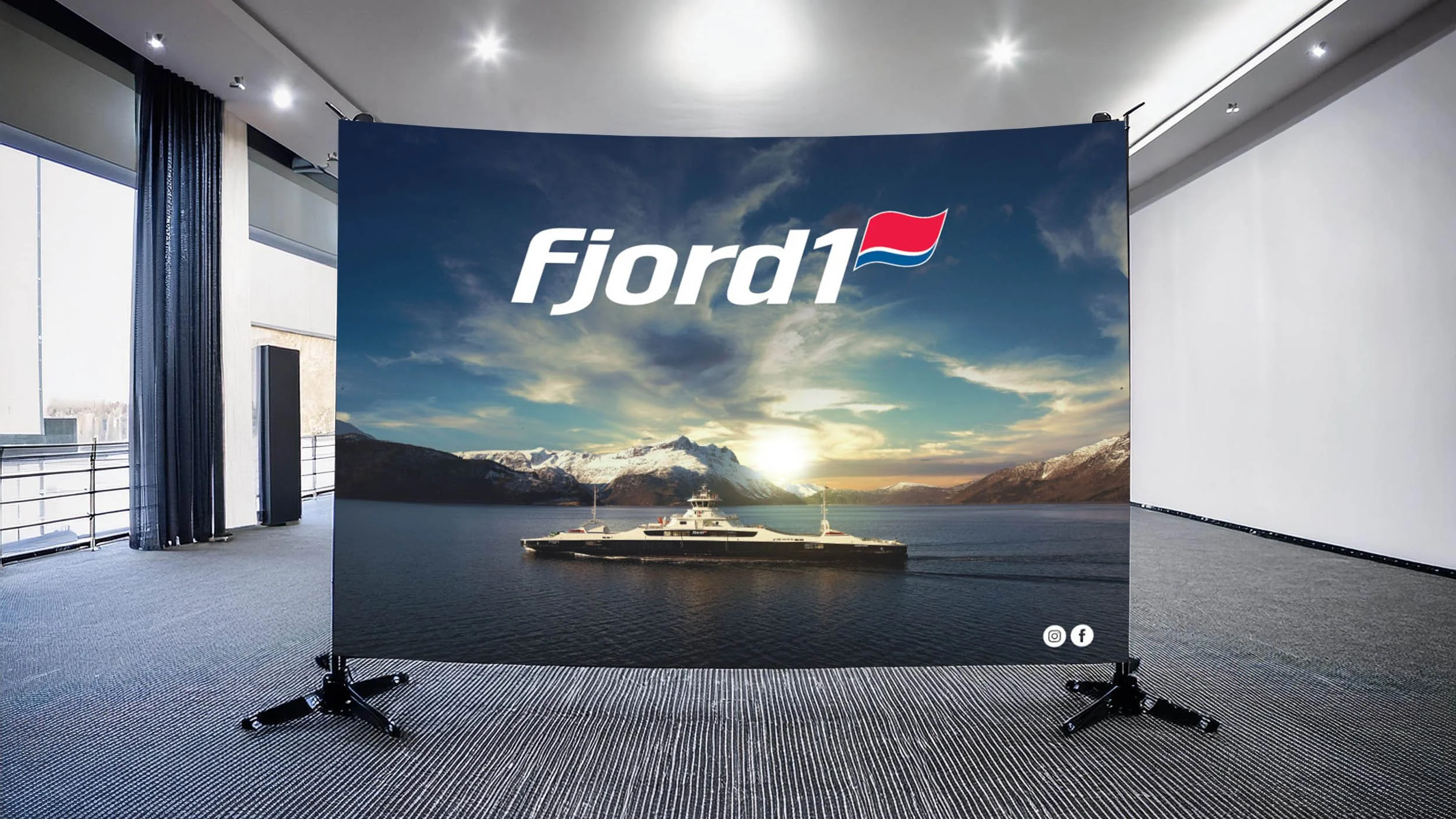 Grafisk design for Fjord1