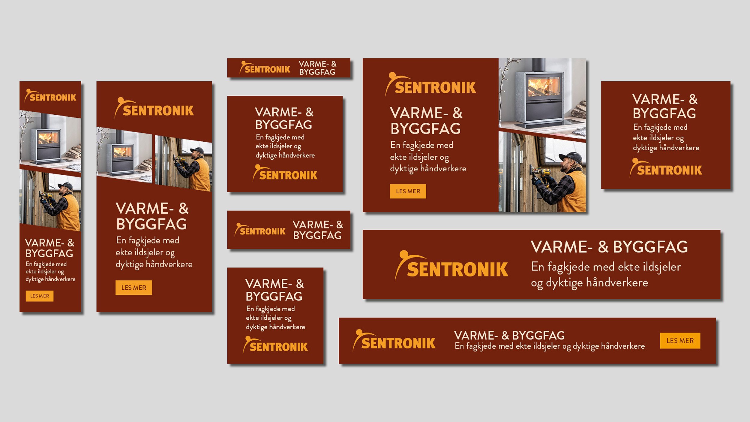 Digital reklamekampanje for Sentronik AS