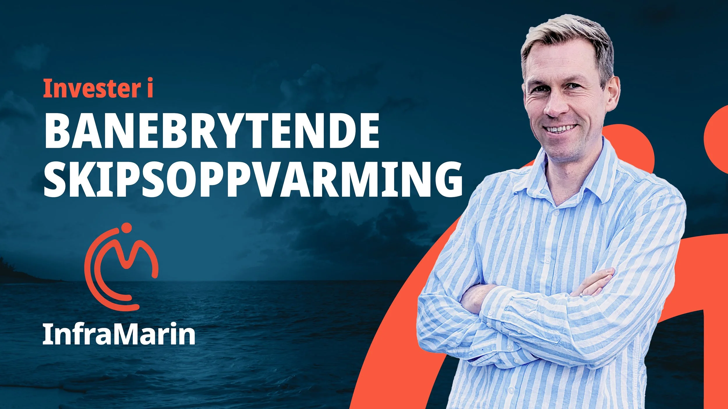 Kapitalinnhenting for InfraMarin AS med kampanjemateriell, foto og design