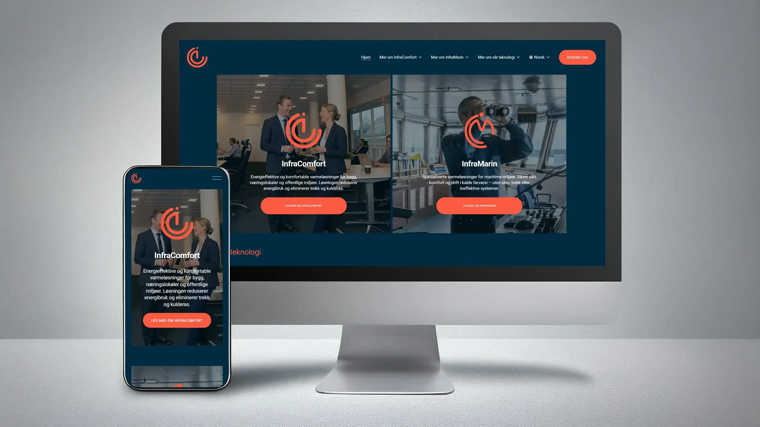 InfraMarin AS - Frå startup til marknaden med heilheitleg merkevarebygging