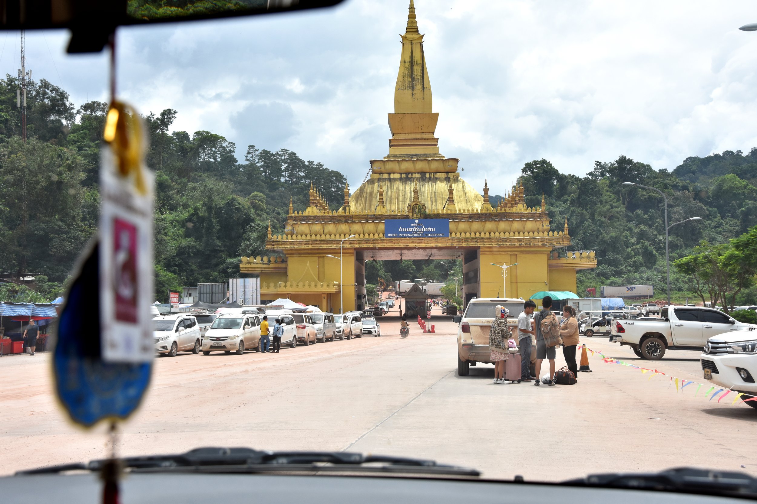 The Laos-China border gate in Boten SEZ. Nikkei Asia, Aug 2023. 