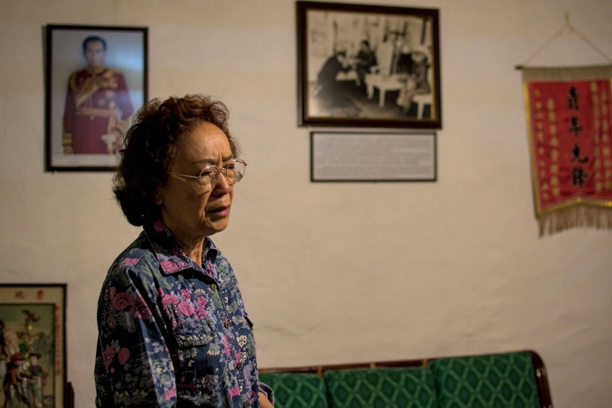 Pauronee, the daughter of KMT General Lee, at her father’s former military base in the mountains of northern Thailand. Al Jazeera, April 2024.
