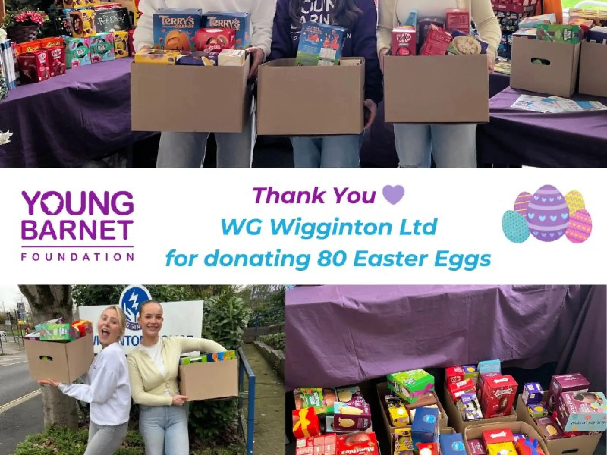 Young Barnet Foundation Easter - Egg Campaign 🐣🍫