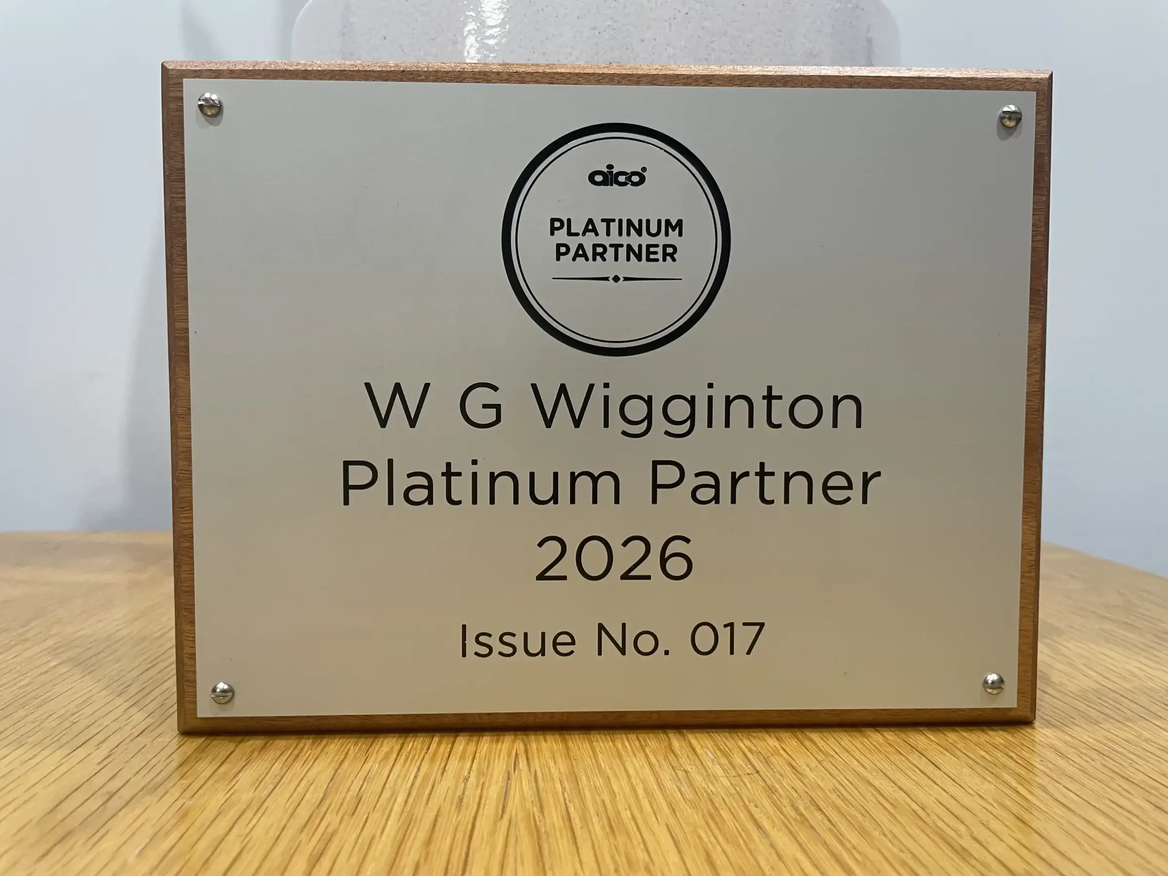 Aico Platinum Partner 2026 🏆