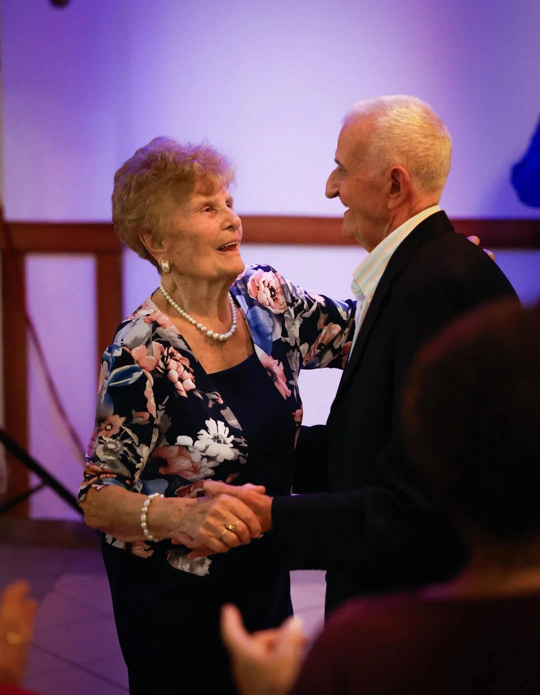 Eternal love captured as an elderly couple dances on her 90th birthday in Croatia