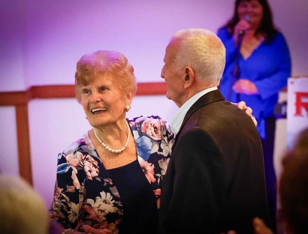 Eternal love captured as an elderly couple dances on her 90th birthday in Croatia