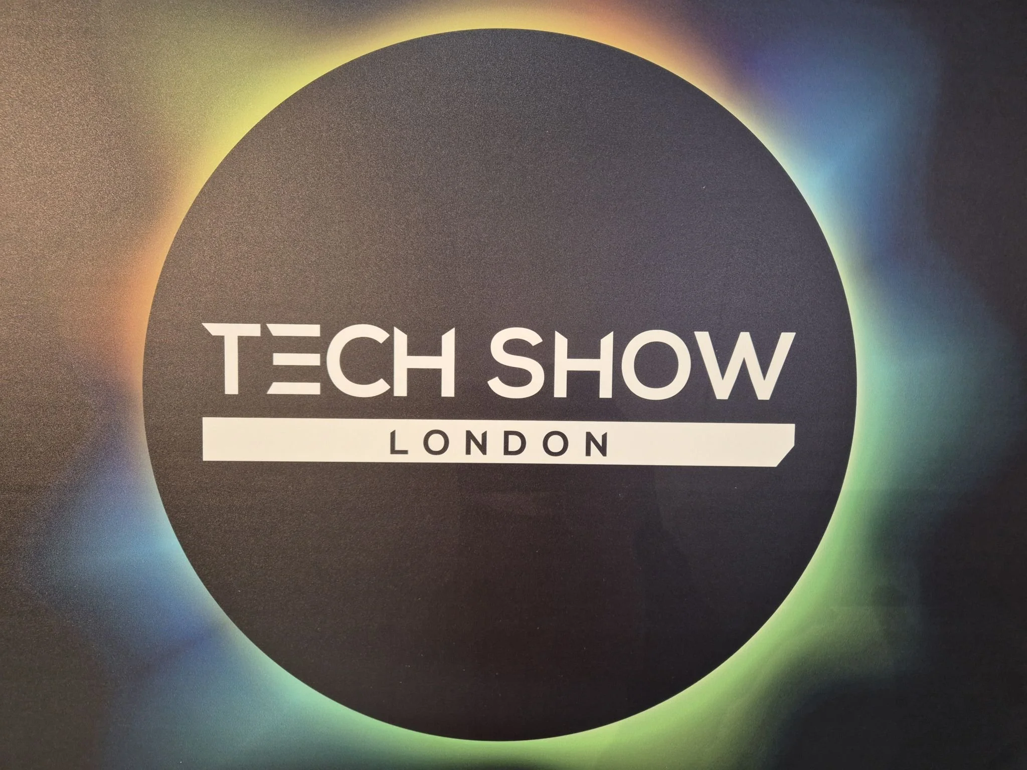 Super Star dog meets Super Hero – well it was a Tech Show after all!
