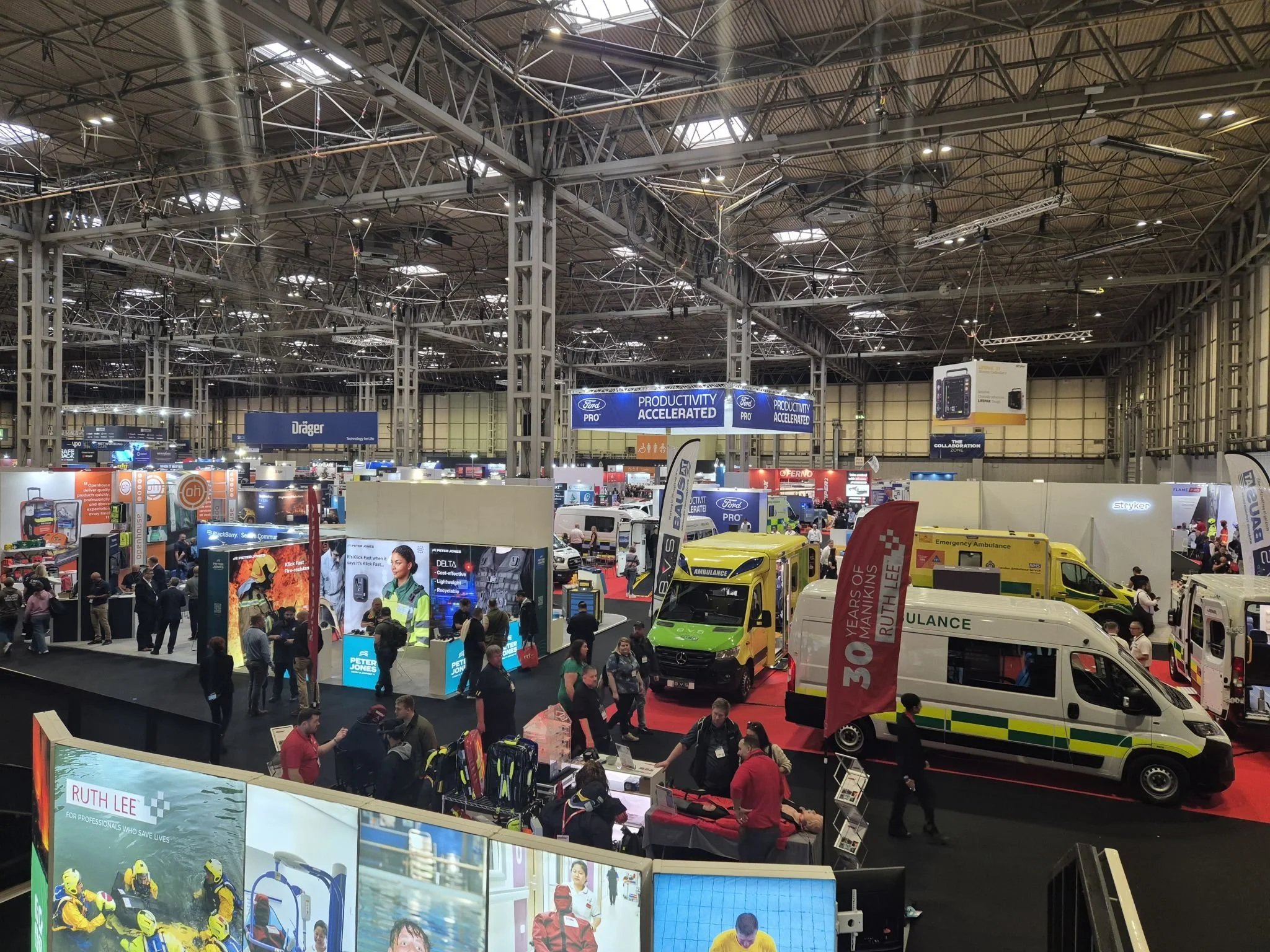 Day 1 Emergency Services Show – complete!