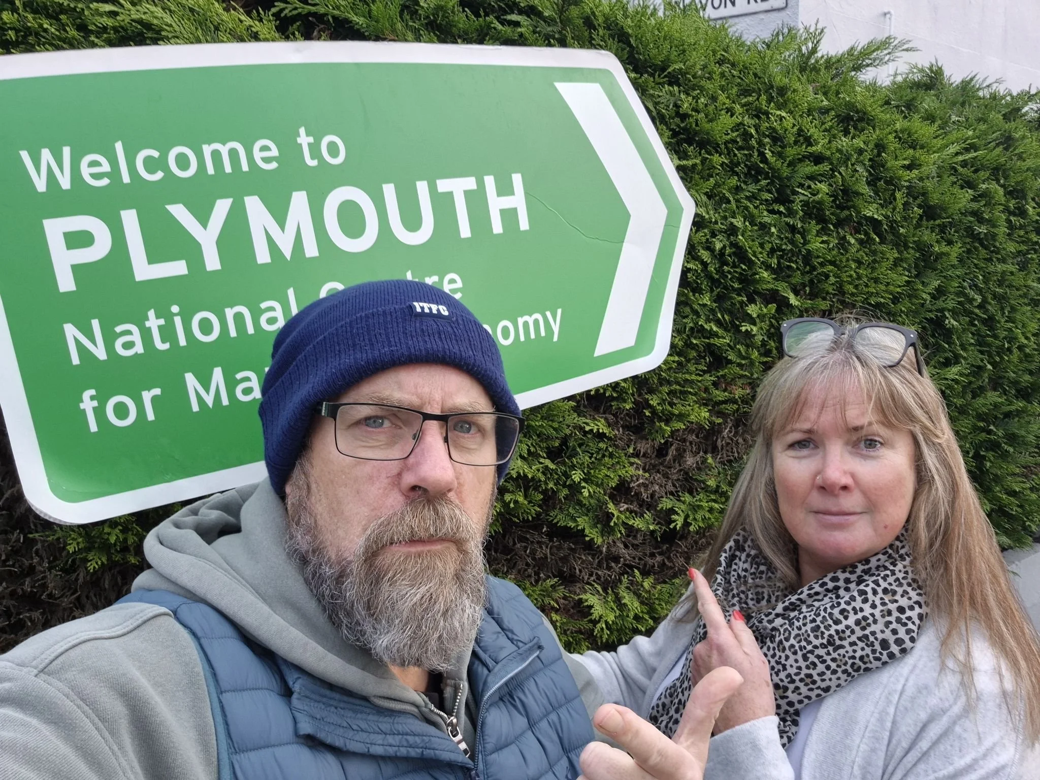 Why were we in Plymouth?