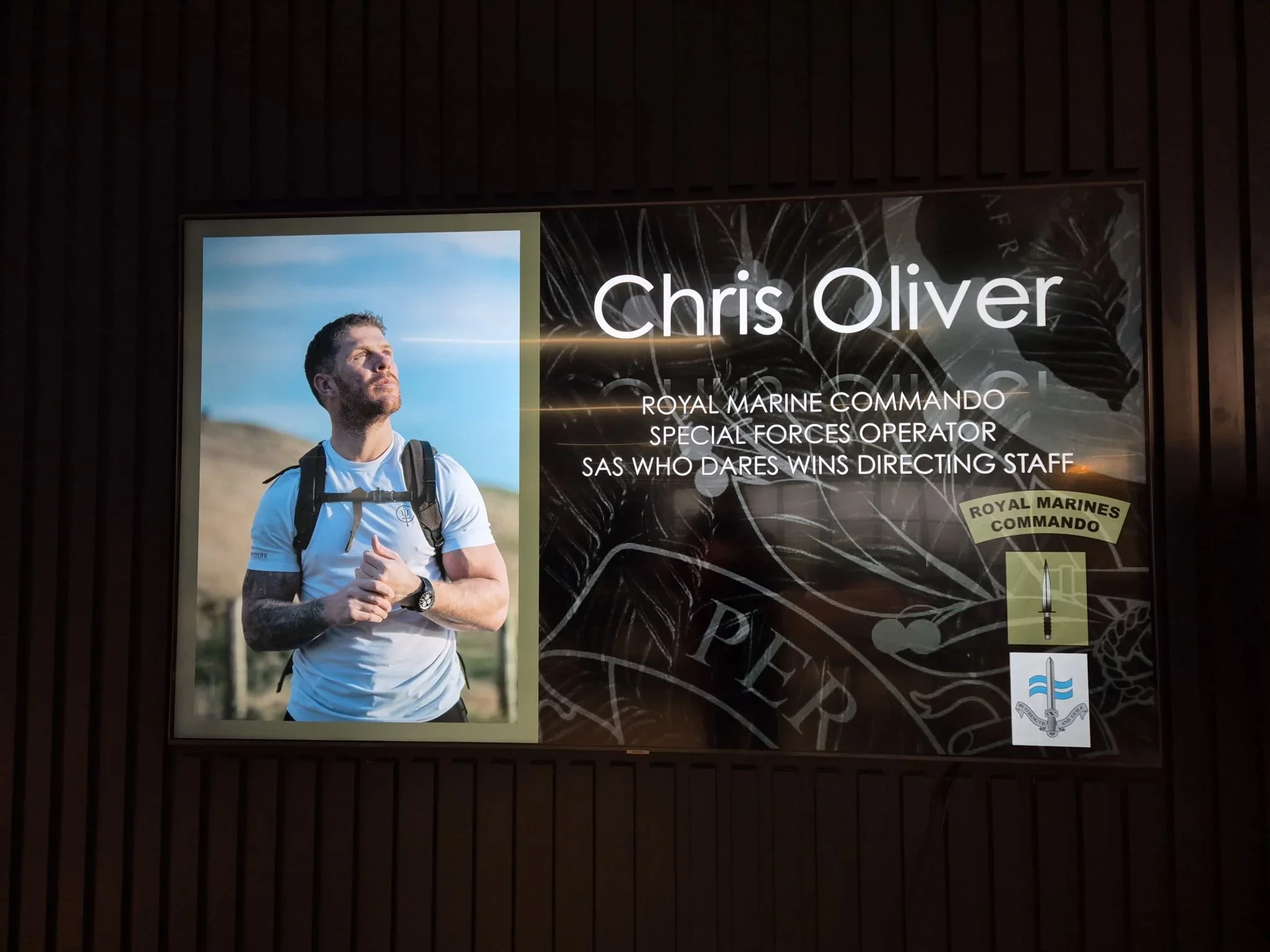 Fabulous few hours engaging with Chris Oliver