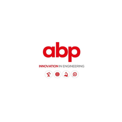 ABP logo with the text 'INNOVATION IN ENGINEERING' and four icons representing different engineering themes.