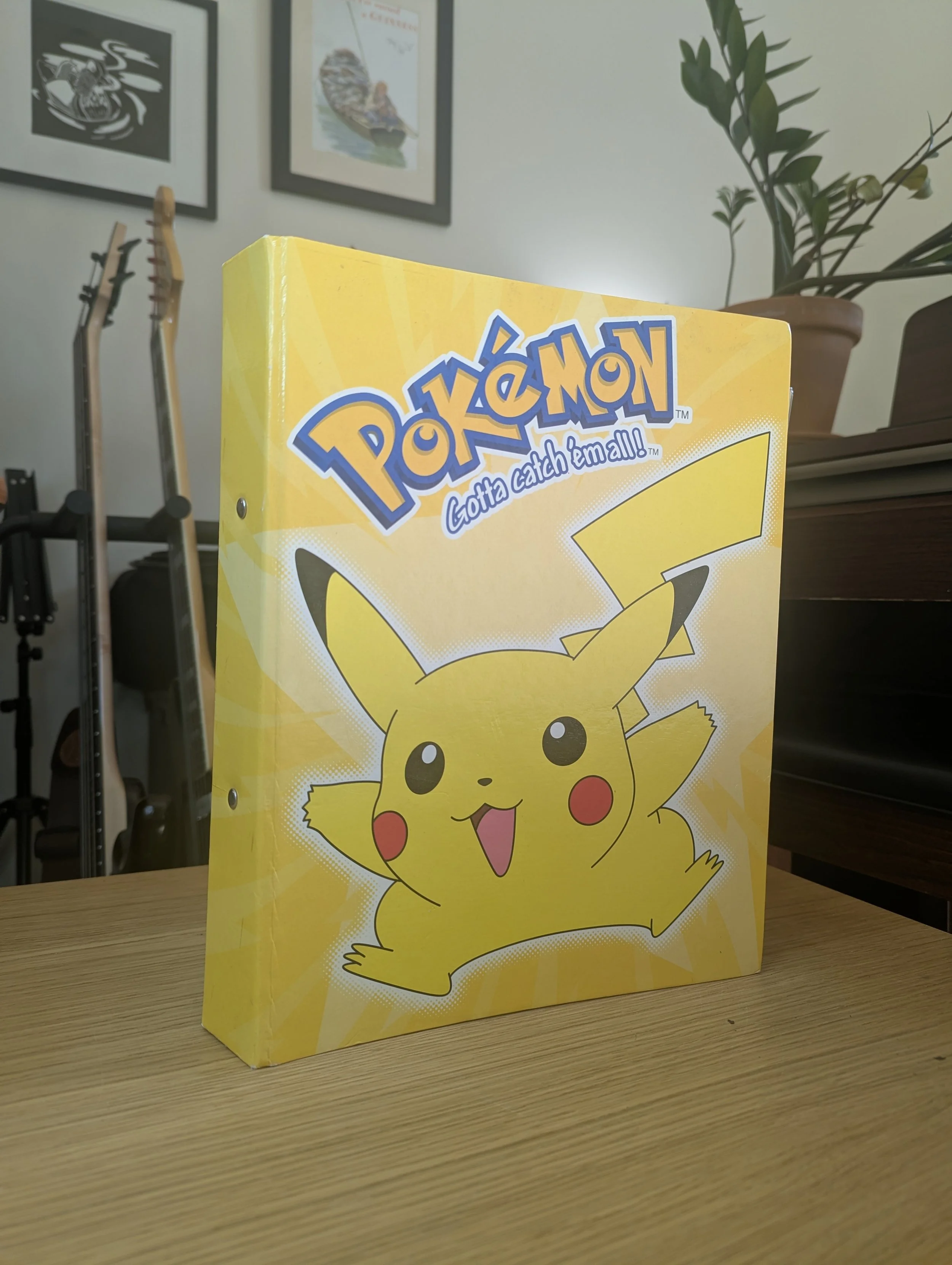 Pikachu Ring Binder, 2000