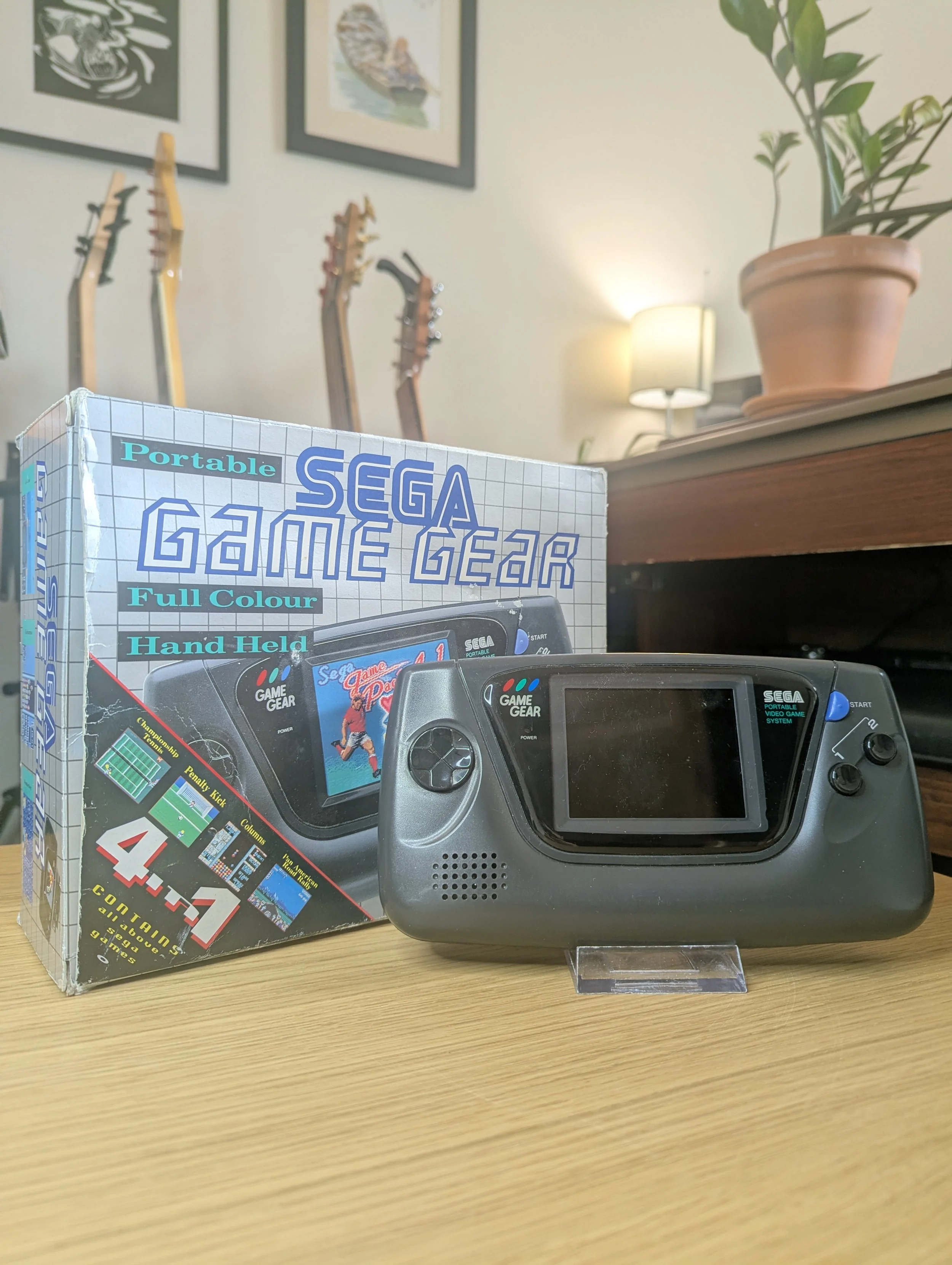 Sega Game Gear Incl. Game Pak 4-in-1, Boxed