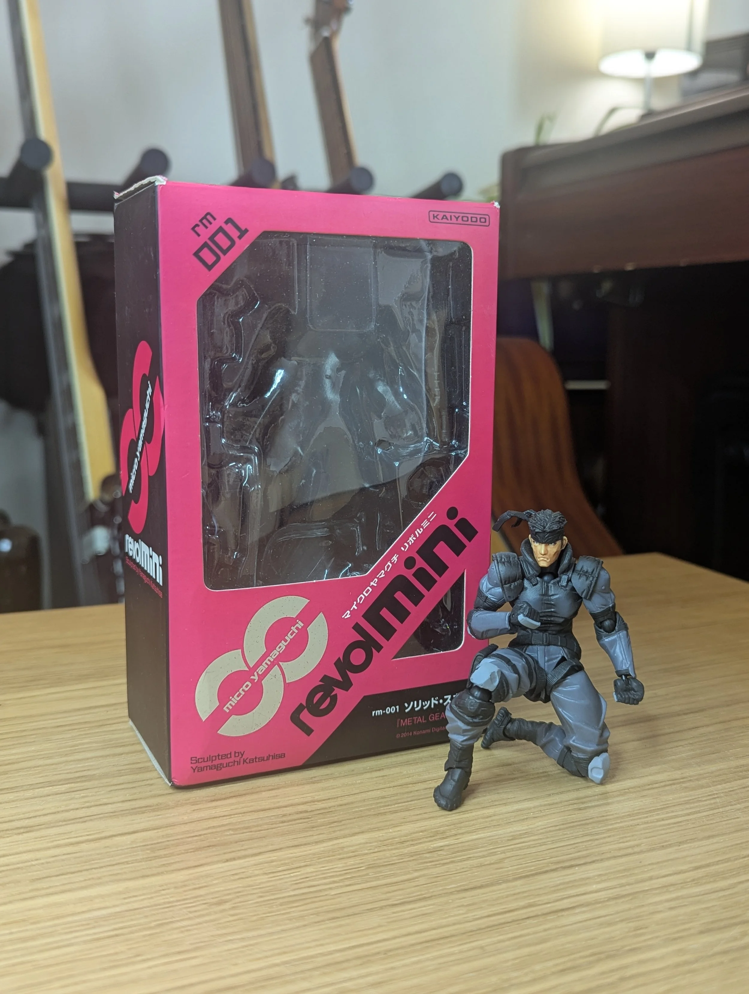 Solid Snake Revol Mini Figurine, Boxed