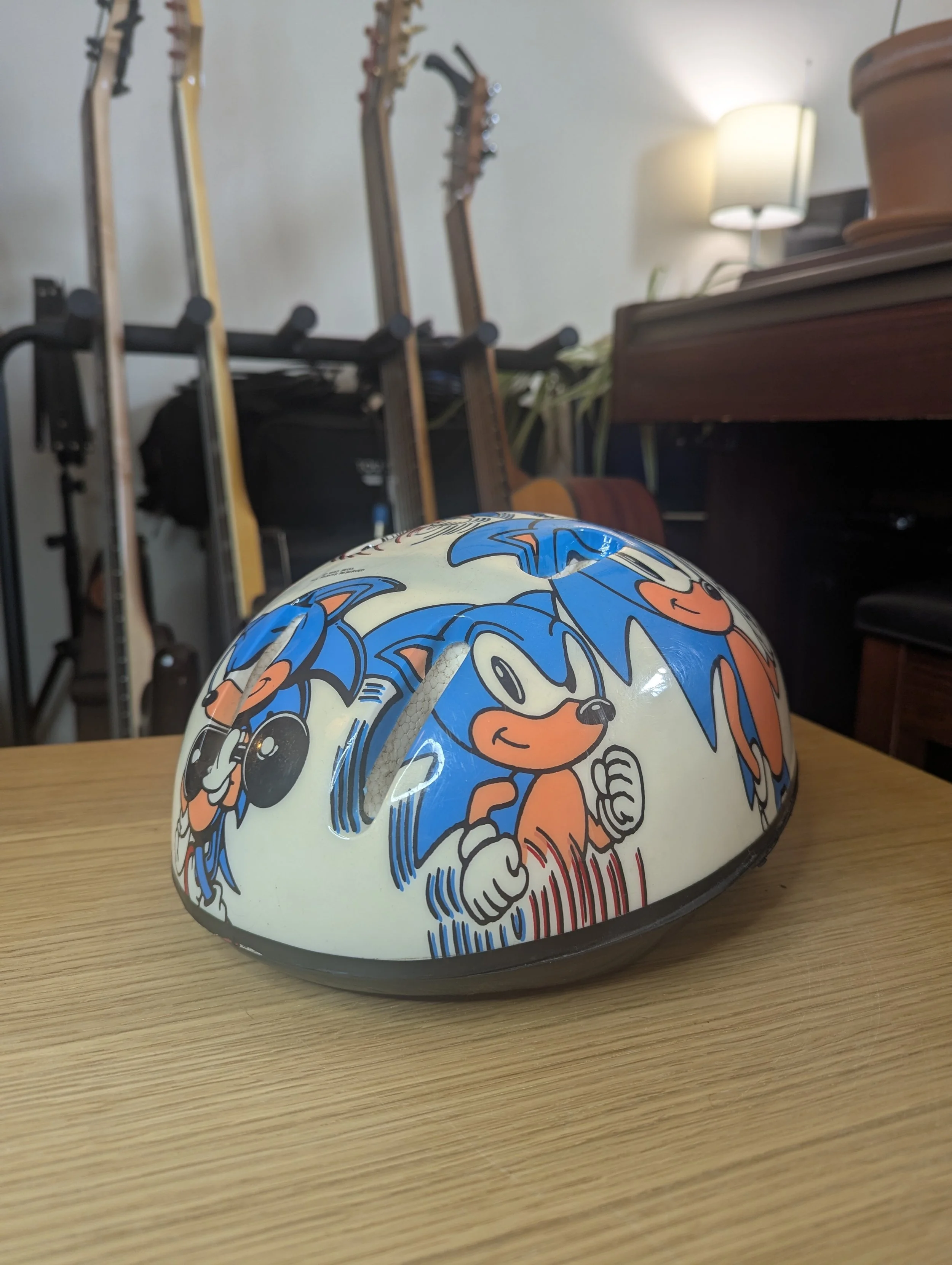 Sonic the Hedgehog Children's Bike Helmet, 1993