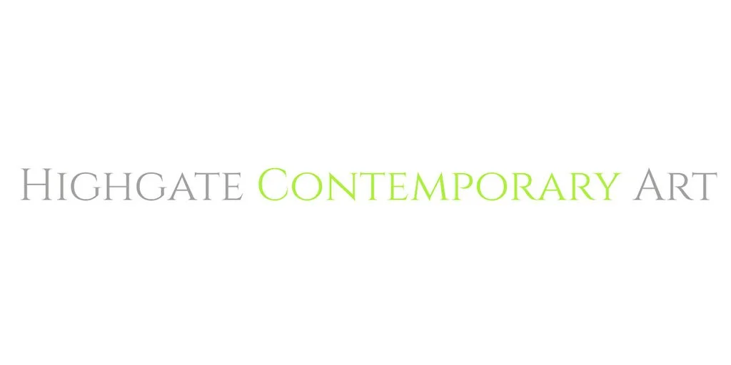 Text logo reading 'Highgate Contemporary Art' in gray and green.