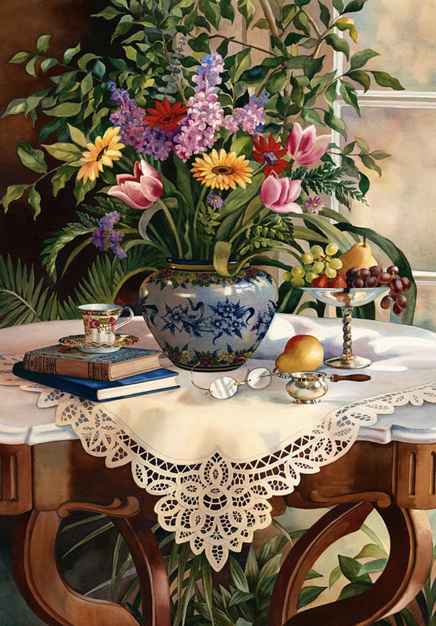 Still Life with Lace
