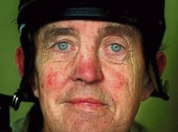 Close-up of jockey Martin Molony