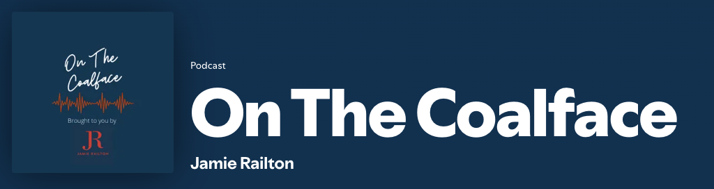 Peter with jamie railton on podcast