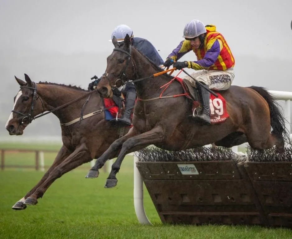 Zanoosh winning at Fairyhouse racecourse
