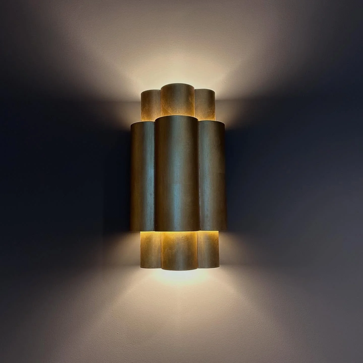 Beautiful lights being fitted on site today from @visualcomfort