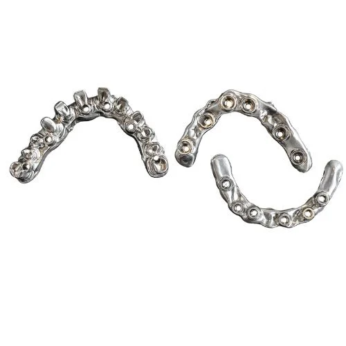 Implantat Steg Metall Zahnersatz Fräszentrum CAD CAM Fertigung Zahnarzt Labor präzise Dentaltechnik