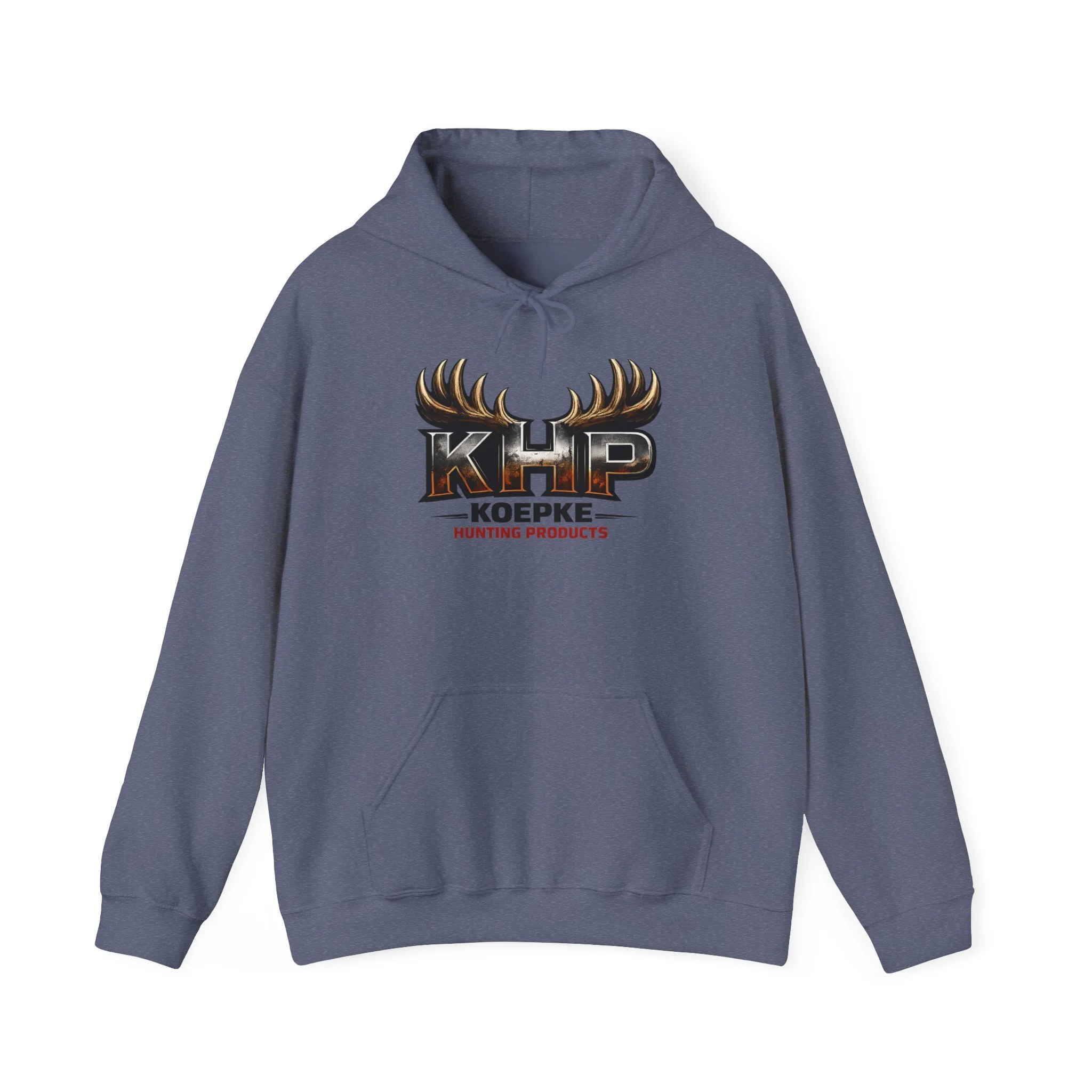 Koepke Hunting Products Hoodie — KHP Antler Logo Outdoor Sweatshirt