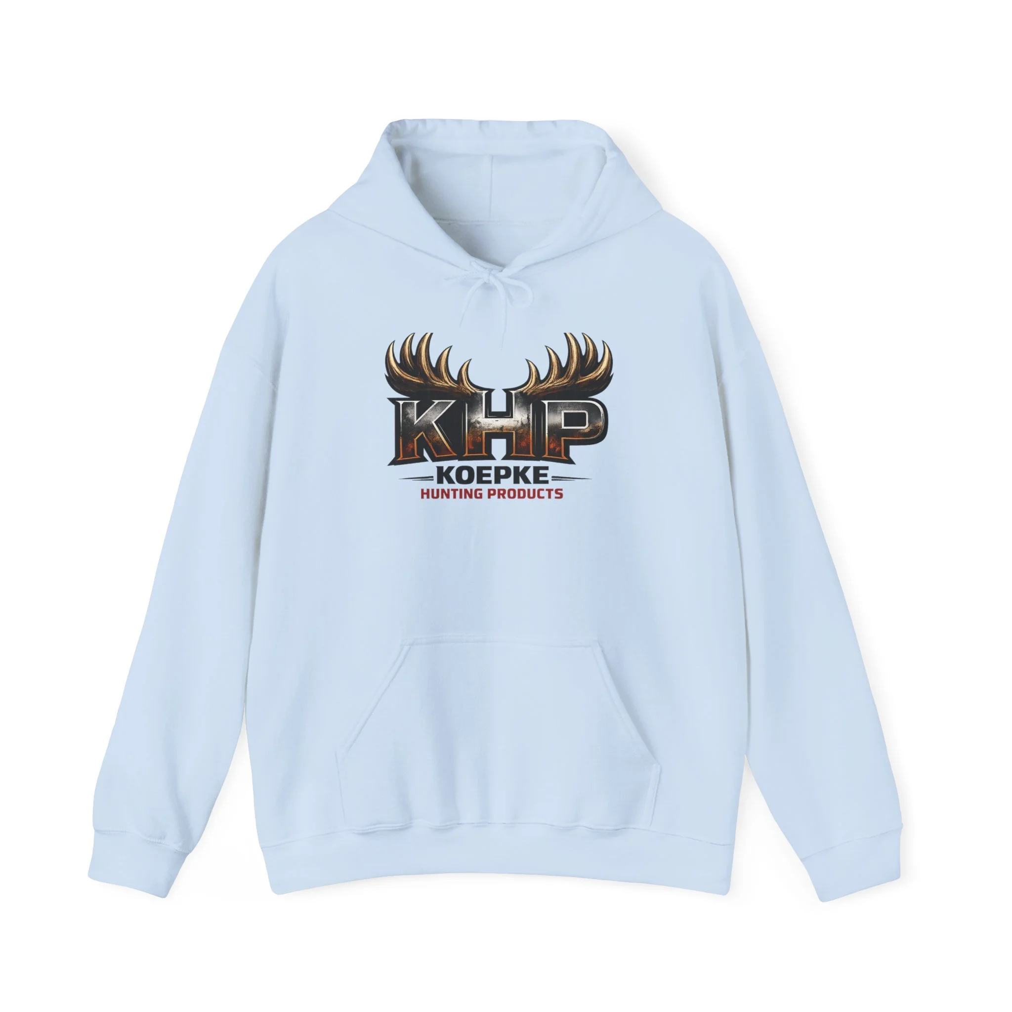 Koepke Hunting Products Hoodie — KHP Antler Logo Outdoor Sweatshirt