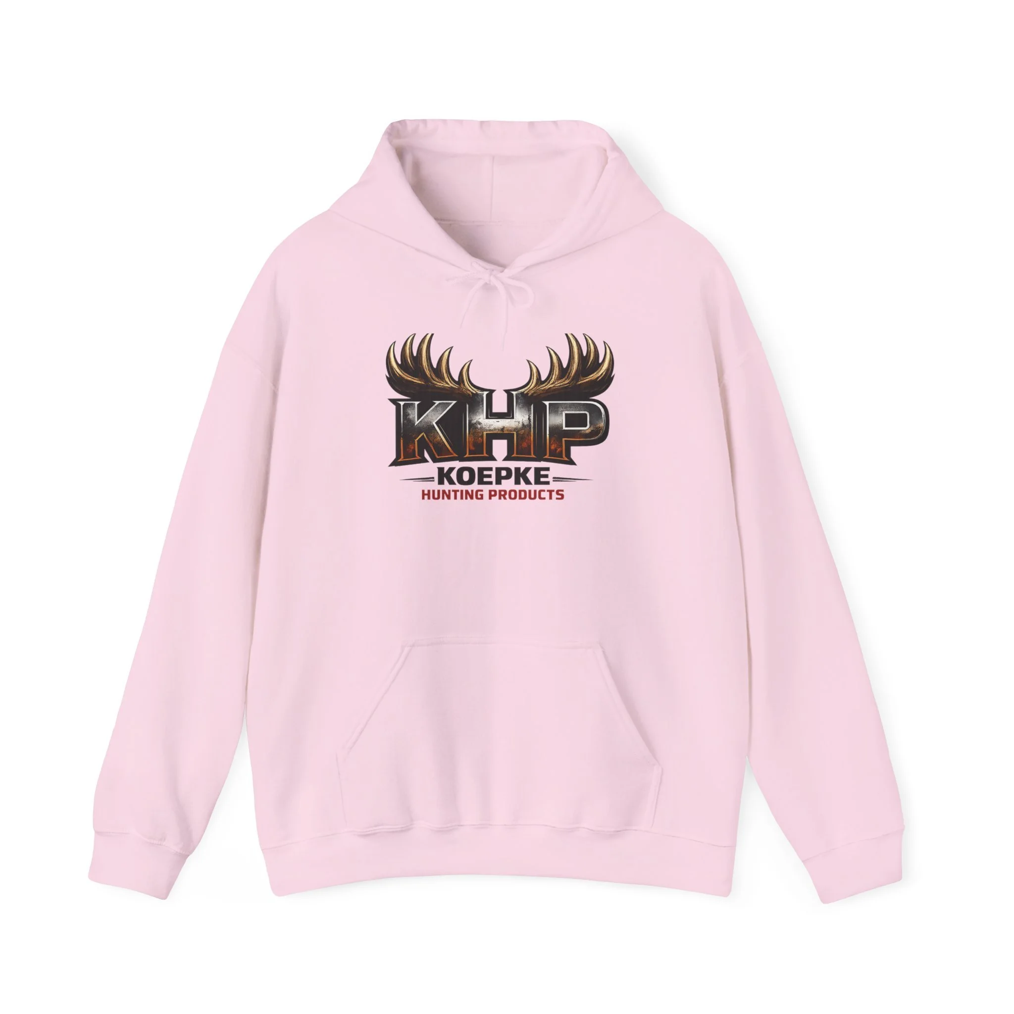 Koepke Hunting Products Hoodie — KHP Antler Logo Outdoor Sweatshirt