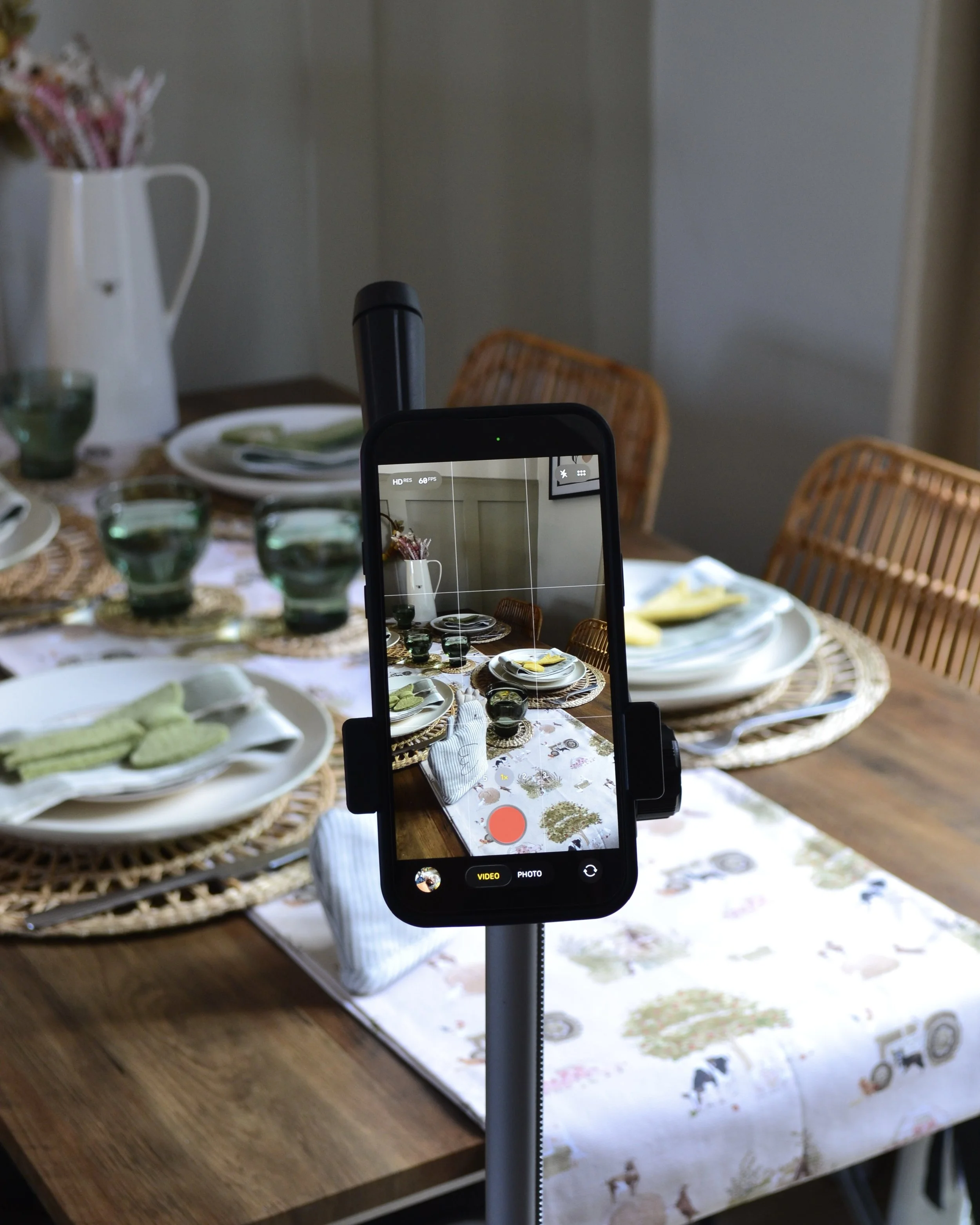 Social media content creation for Sophie Allport on iPhone