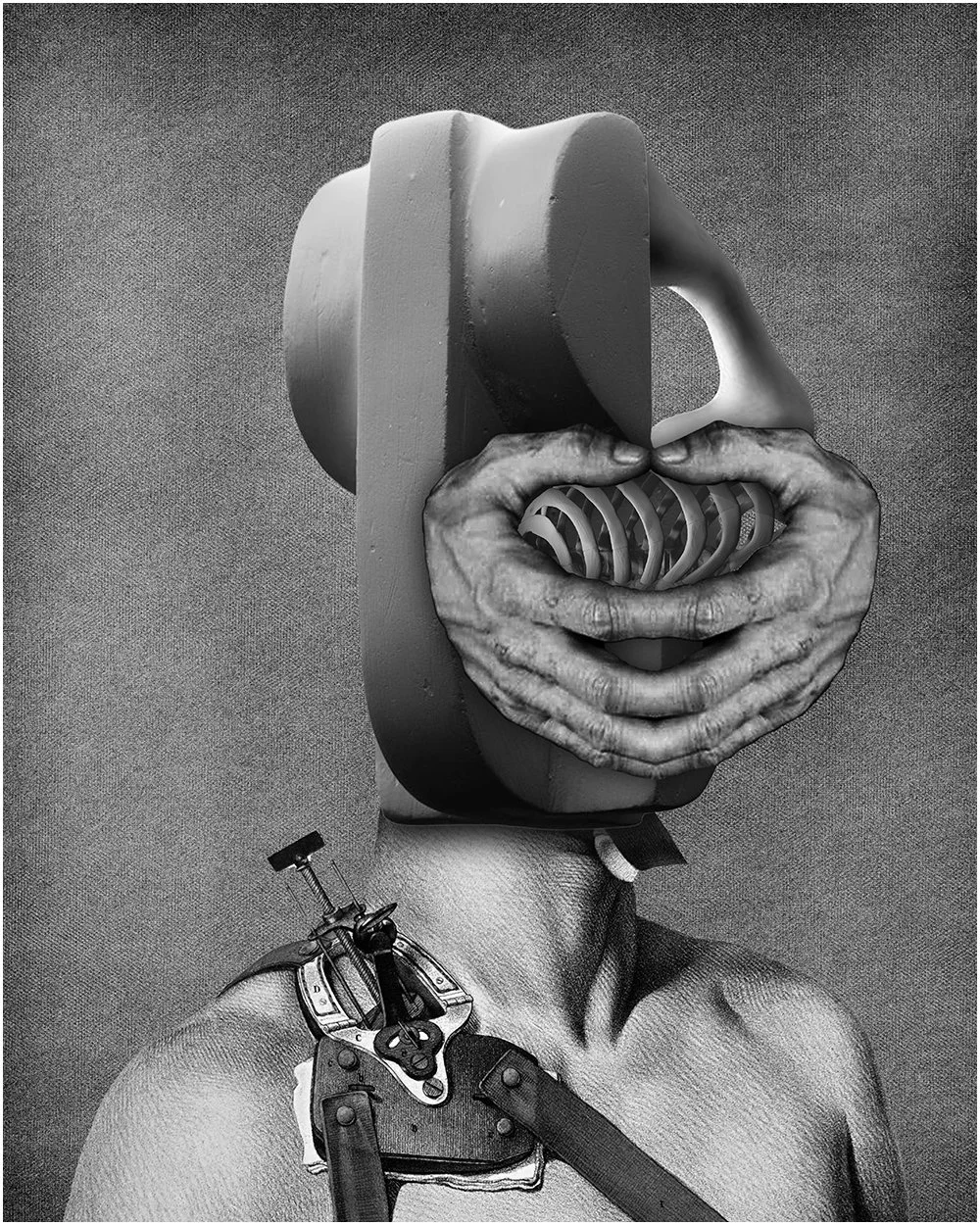 17. STUDY.  2026. DIGITAL PHOTO COLLAGE.  40 X 50. CMS. 