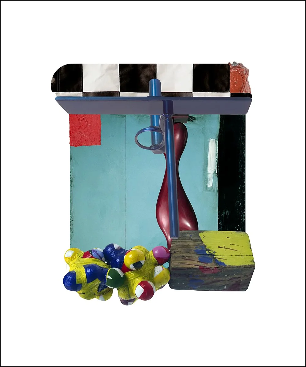 21. AINSLEY D'ARCY.  2024.  DIGITAL PHOTO COLLAGE.  50 X 60 CMS.